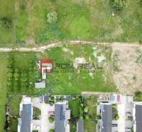 Aerial view of plots - housing in Marianka on Na Ovsisku street.