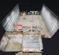 Large warehouse with loading area and storage space, Warehouses and halls.