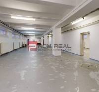 Spacious warehouses and halls with lighting and heating, suitable for rent or storage.