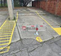 Parking space with a metal post, Garages, Púchovská, Bratislava III.