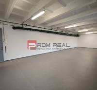 Interior from the Warehouses and Halls section with a spacious room, white walls, and lighting.