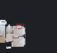Floor plan of a room in a family house, showing rooms and a hallway.