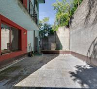 In the courtyard of a 3-room apartment on Slávičie údolie in Bratislava - Staré Mesto.