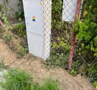 Electrical cabinet next to the fence in Dolný Bar, ideal for plots - residential.