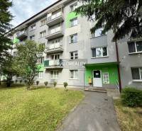 An apartment building in Rimavská Sobota with 3-room apartments and landscaped greenery for pleasant living.