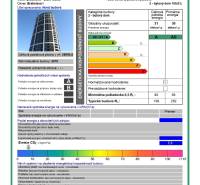 Energy certificate for Sky Park Residence, Továrenská, Bratislava - Staré Mesto, category B.