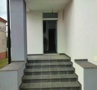 Entrance stairs to the family house on Nezabudova Street in Sabinov.