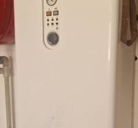 Heating in a cottage with a Protherm gas boiler, assembled piping, technical equipment.