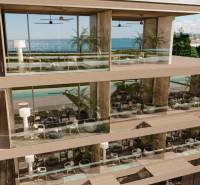 Terrace of a family house with an ocean view, luxurious design, greenery, Nungwi, Zanzibar North.