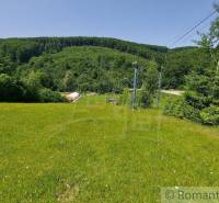 Greenery and slopes surround the commercial spaces in Stará Myjava, ideal for relaxation.