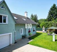 A family house in Bratislava - Nové Mesto with a beautiful garden and a gazebo.