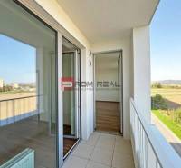 Balcony of a 2-room apartment with a view of Labutia Street in Bratislava V.