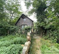 A family house in Branč surrounded by dense greenery, giving it a natural appearance.