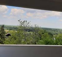View from the villa to the greenery and sky in Hainburg an der Donau.