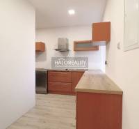 Kitchen unit, kitchen, family house, wooden cabinets, white walls, floor, extractor hood.