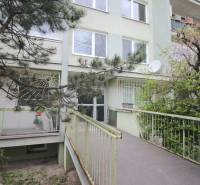 Entrance with greenery to a 3-room apartment on Na Revíne Street, Bratislava - Kramáre.