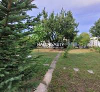 Gardens in Nitra with a path and trees provide a pleasant refuge.