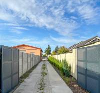 Access road to the car service on Padlých hrdinov Street in Bratislava - Podunajské Biskupice.