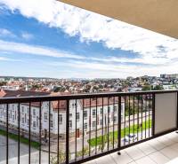 View from the balcony on Žižkova Street, Košice - Juh district, at a 3-room apartment.