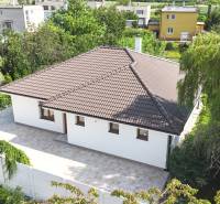 A family house in Bratislava - Vajnory on Roľnícka Street with a terrace and a green garden.