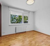 A room with a wooden floor and a window, 3-room apartment.