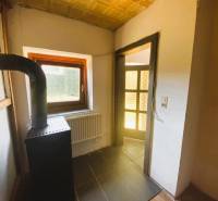Heating and entrance doors in the interior during apartment construction.