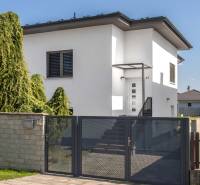 Family house in Ivanka pri Dunaji on Pluhova Street with a gate and a landscaped garden.