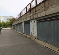 Parking lot with garages on Bartókova Street in Bratislava - Staré Mesto, near a 3-room apartment.