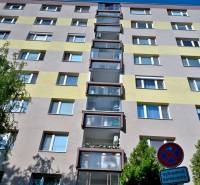 Apartment building on Ondavská Street, Bratislava - Nivy, with reserved parking.
