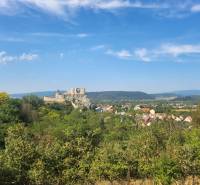 Beckov Castle with a view of the town and the surrounding countryside from Sychrov Street.