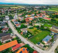 Aerial view of the development in Nová Dedinka on Majerská, Plots - housing.