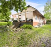 Family house in Dzurákovce, Brezová pod Bradlom, with a terrace and garden.