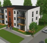 Visualization of an apartment building on Hlavná Street in Dolná Strehová, Hotels and guesthouses.