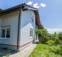 A family house on Chrasťová Street in Bratislava - Nové Mesto with a well-maintained garden.