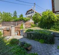A family house on Chrasťová Street in Bratislava - Nové Mesto with a blooming garden.