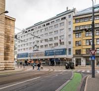 Buildings on Štúrova Street with offices in Bratislava - Old Town.