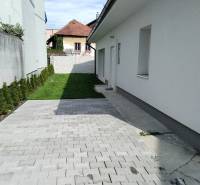 A family house on Turč. Kľačany street in Martin with a covered terrace and lawn.