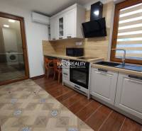 Studio apartment with a kitchen, built-in appliances, furniture, and a washing machine in Kolta.