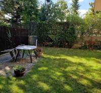 Garden of a family house with a terrace on Mozartova Street in Bratislava - Staré Mesto.