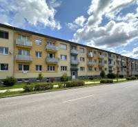 Apartment building on Obrancov Mieru Street in Púchov, including a 2-room apartment.