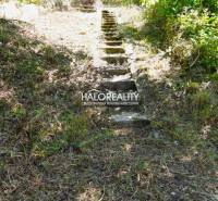 Stone steps leading up the slope, surrounded by greenery in the location Pozemky - bývanie, Pernek.