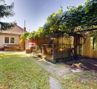 A family house on Hurbanova Street in Ivanka pri Dunaji with a terrace and a garden shelter.