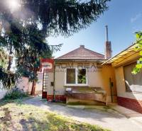 A family house on Hurbanova Street in Ivanka pri Dunaji, with a yard and trees in the garden.
