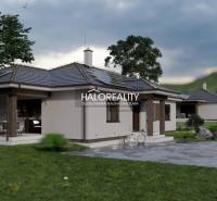 Visualization of bungalows on plots in the village of Udiča, intended for living.
