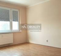 A bright interior of a 4-room apartment with laminate flooring and a large window.