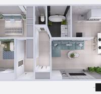 Sale Two bedroom apartment, Two bedroom apartment, Buzulucká, Košice -