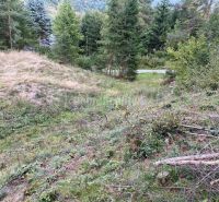 Plots - living in Kremnické Bane with surroundings full of trees and grass.