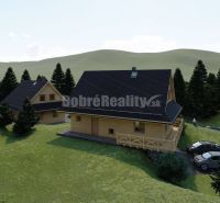 A wooden house in the forest environment of Kremnické Bane, ideal for residential land.