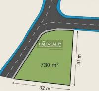 Land map for housing in Madunice, area of 730 m² with road accessibility.