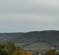 View of the landscape and hills around Dolné Rykynčice, ideal for a cottage.
